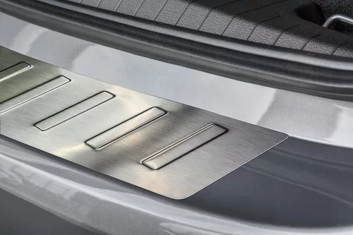 Avisa protecție de bară din oțel argintie satinată OPEL MERIVA B 2010-2013, FL2013->