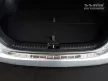 Avisa protecție bară spate din oțel argintiu satin Kia CEED SW/wagon 2018-2021, FL2021->
