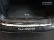 Avisa protecție bară spate din oțel argintiu satin Bmw X4 II (GO2) 2018-2021, FL 2021->