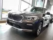 Avisa protecție bară spate din oțel argintiu satin Bmw X4 II (GO2) 2018-2021, FL 2021->