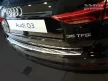 Avisa protecție bară spate din oțel argintiu satin Audi Q3 II crossover 2018->/S-line 2018-