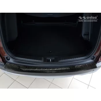   Avisa protecție bară spate din oțel argintiu satin HONDA CR-V V 2018->2023, HONDA CR-V V Hybrid 2019->2023