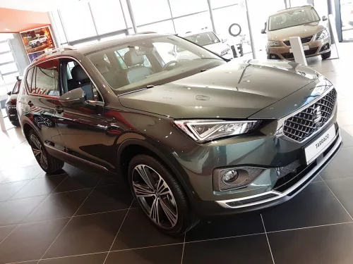 Avisa protecție bară spate din oțel argintiu satin Seat TARRACO/TARRACO FR/HYBRID 2018->