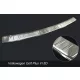Avisa protecție bară spate din oțel argintiu satin VOLKSWAGEN Golf PLUS VI 5d 2009- 11.2012
