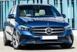 Avisa protecție bară spate din oțel argintiu satin MERCEDES B Class III W247 2018->/AMG 2018->, MERCEDES B Class 250 e Plug-in Hybrid 2021->