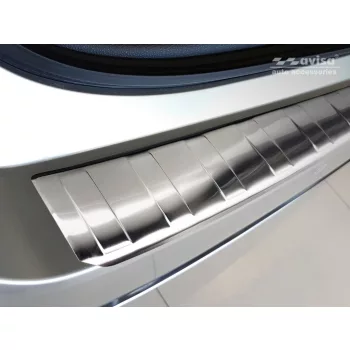   Avisa protecție bară spate din oțel argintiu satin Suzuki SWACE combi 2020->, TOYOTA Corolla XII touring sports 2018->/GR SPORT 2018->