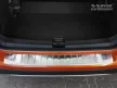 Avisa protecție bară spate din oțel satin argintiu VOLKSWAGEN T-Cross 2018->2024, FL 2024->