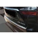 Avisa protecție bară spate din oțel argintiu satin Lexus RX 2015-2019, FL2019-2022