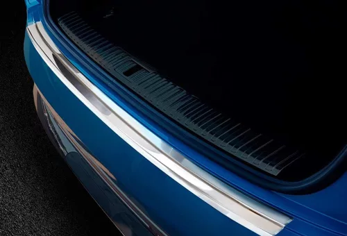 Avisa protecție bară spate din oțel argintiu satin Audi E-TRON 2018->, Audi E-TRON Sportback 2019-