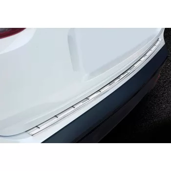   Avisa protecție bară spate din oțel argintiu satin CITROEN C5 AIRCROSS 2018-2022, FL 2022-
