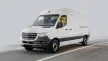 Avisa protecție bară spate din aluminiu bordat argintiu satin 3 mm MERCEDES SPRINTER III 2018->