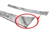 Avisa protecție bară spate din aluminiu bordat argintiu satin 3 mm MERCEDES SPRINTER III 2018->