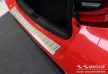 Avisa protecție bară spate din oțel argintiu satin TOYOTA Yaris IV Hatchback 5D/Hybrid 2020-2024 FL.2024->