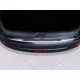 Avisa protecție bară spate din oțel argintiu satin NISSAN QASHQAI I crossover 2007-2013