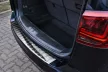 Avisa protecție bară spate din oțel satin argintiu Seat ALHAMBRA II 2010->, VOLKSWAGEN SHARAN II 2010->