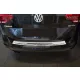 Avisa protecție bară spate din oțel argintiu satin VOLKSWAGEN TOURAN III/R-line 2015