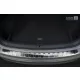 Avisa protecție bară spate din oțel argintiu satin TIGUAN II 2015-2020, FL2020->/eHybrid 2020-2024, TIGUAN II R-Line 2015-2020, 2021-2024 etc.
