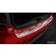 Avisa protecție bară spate din oțel argintiu satin RENAULT Clio V 5D 2019-2023 FL 2023->