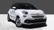 Avisa protecție bară spate din oțel argintiu satin FIAT 500 L FL2017
