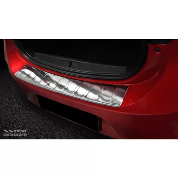   Avisa protecție bară spate din oțel argintiu satin Corsa F VI GS Line hb 5d 2019-2023, FL2023->, Corsa F VI ULTIMATE hb 5d 2019->2023, FL2023->stb.