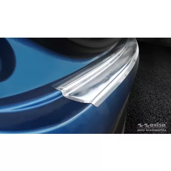   Avisa protecție bară spate din oțel argintiu satin Kia XCEED crossover 2019->