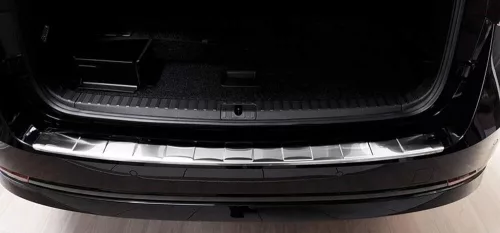 Avisa protecție bară spate din oțel argintiu satin SKODA Octavia IV combi Active, Sportline, Ambition, Style, Sportline 2019-2024 FL 2024->, Octavia IV combi RS 2020->