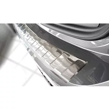   Avisa protecție bară spate din oțel negru OPEL Corsa F VI Edition/Elegance hb 5d, Corsa-e Edition 5d 2019-2023, FL 2023->, Corsa Corsa-e Edition/Elegance 2019->