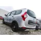 Avisa protecție bară spate din oțel argintiu satin Dacia LODGY 2012-2017, FL2017