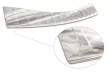 Avisa argintiu satin oțel Protecție bară spate FORD Mondeo MK5 Hatchback 5D/limousine 2014-2019, FL2019-