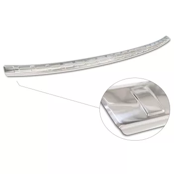   Avisa protecție bară spate argintiu satin oțel MITSUBISHI ECLIPSE CROSS PHEV SUV FL2021->