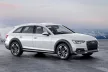 Avisa protecție bară spate din oțel argintiu satinat Audi A4 B9 ALLROAD 2016-2019, FL2019-