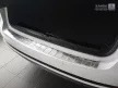 Avisa protecție bară spate oțel argintiu satin Audi A4 B9 Avant/S-line 2015-2019, FL2019->, Audi S4 Avant 2015-2019, FL2019->