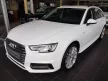 Avisa protecție bară spate oțel argintiu satin Audi A4 B9 Avant/S-line 2015-2019, FL2019->, Audi S4 Avant 2015-2019, FL2019->