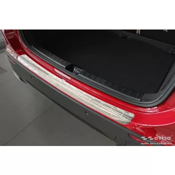   Avisa protecție bară spate din oțel argintiu satin MERCEDES GLA II H247 crossover 2020->