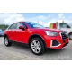 Avisa protecție bară spate din oțel argintiu satin Audi Q2 crossover FL2020->