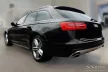 Avisa protecție bară spate din oțel argintiu satinat Audi A6 C7 Allroad 2012-2014, FL2014-2018