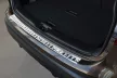 Avisa protecție bară spate din oțel argintiu satin/argintiu, cu textură bordată, finisaj periat NISSAN QASHQAI II crossover 2013-2017