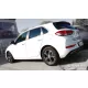 Avisa protecție de bară din oțel argintie satinată HYUNDAI i30 III hatchback 5D FL2020->