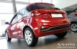 Avisa protecție bară spate din oțel argintiu satin HYUNDAI i20 II Hatchback 5D FL2018-2020, HYUNDAI i20 II ACTIVE crossover FL2018-2020