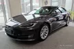 Avisa protecție bară spate din oțel argintiu satinat TESLA MODEL S liftback 2012-2016, FL2016->