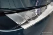 Avisa protecție bară spate din oțel argintiu satin nou design, cu îndoire SKODA Octavia IV liftback 2019-2024 FL 2024->