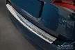 Avisa protecție bară spate din oțel argintiu satin nou design, cu îndoire SKODA Octavia IV liftback 2019-2024 FL 2024->