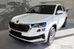 Avisa protecție bară spate din oțel argintiu satin SKODA KAROQ FL2022->/Sportline FL 2022->