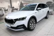 Avisa protecție bară spate din oțel argintiu SKODA Octavia IV SCOUT combi 2020->