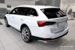 Avisa protecție bară spate din oțel argintiu SKODA Octavia IV SCOUT combi 2020->
