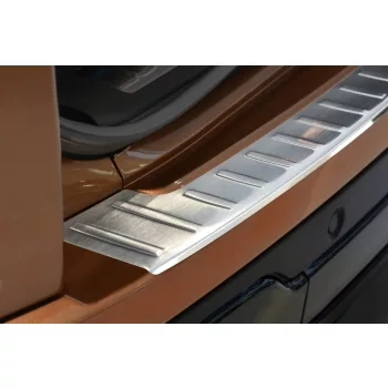   Avisa protecție bară spate din oțel argintiu satin Range Rover EVOQUE 5d 2011-2015, FL2015-2018