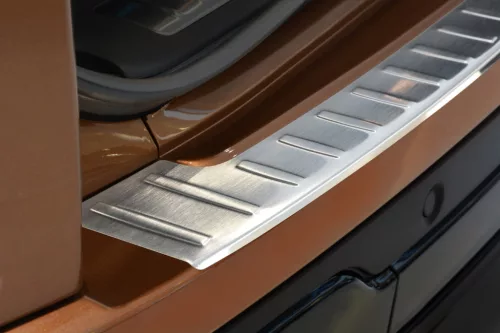 Avisa protecție bară spate din oțel argintiu satin Range Rover EVOQUE 5d 2011-2015, FL2015-2018