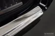 Avisa protecție bară spate din oțel argintiu satin PORSCHE CAYENNE III (P0536) 2017-2023