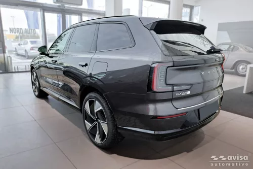 Avisa protecție de bară din oțel argintie satinată VOLVO EX 90 2024->