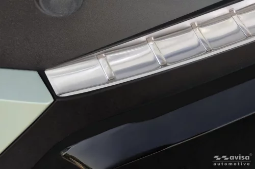 Avisa protecție de bară din oțel argintie satinată (din 2 bucăți, stânga și dreapta) KIA EV3 GT 2024->